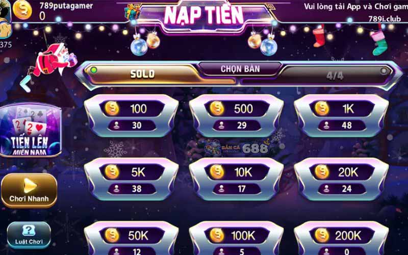 Thanh toán thuận lợi trên cổng game 789club