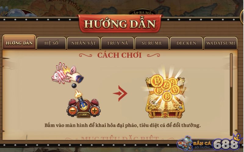 Hướng dẫn cách chơi bắn cá Đại Hải Trình chi tiết