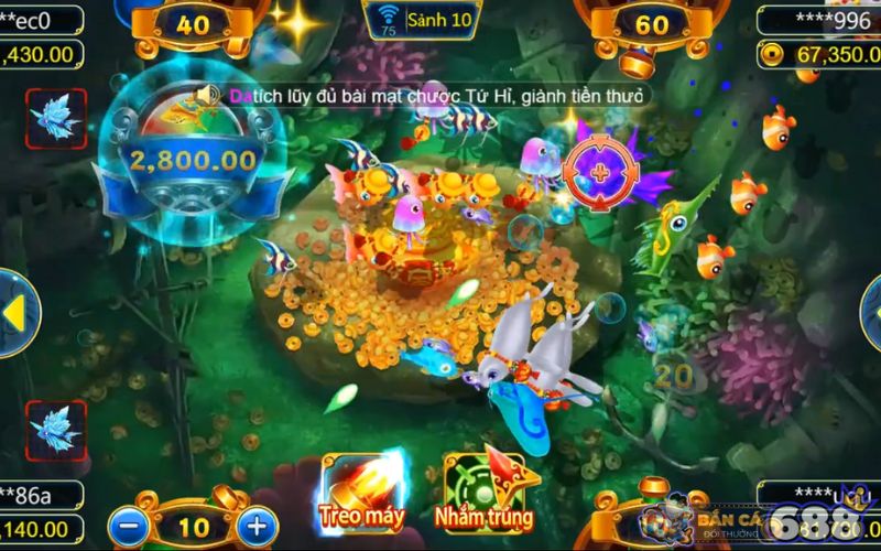 Hướng dẫn cách chơi game Tam Tiên Bắn Cá căn bản