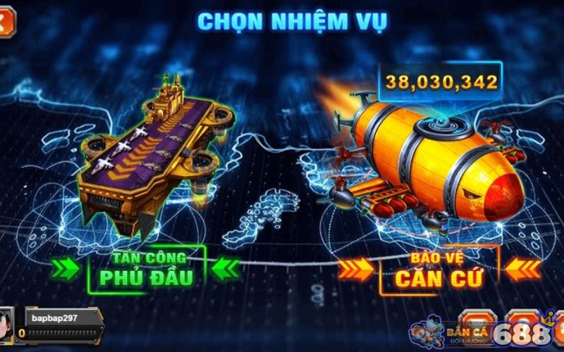 Lựa chọn phòng chơi Đại Chiến Thái Bình Dương