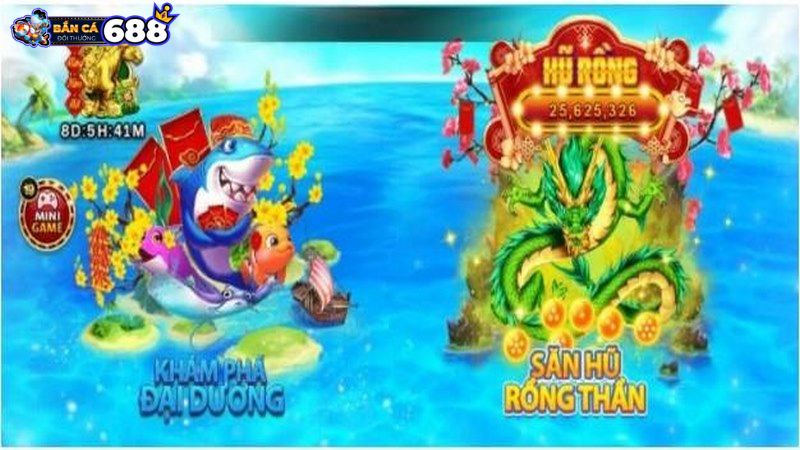 Game bắn cá 3D đặc sắc với giao diện đẹp mắt