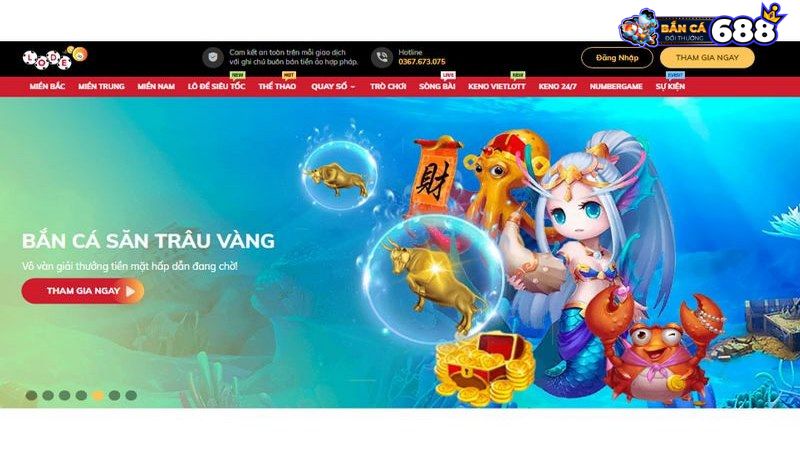 Cùng săn kho báu tại cổng game bắn cá Lode88