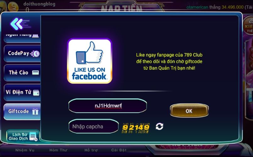 phuong thuc lay ma code 789club 1 Code 789Club: Kho mã Giftcode 789Club miễn phí hấp dẫn nhất 