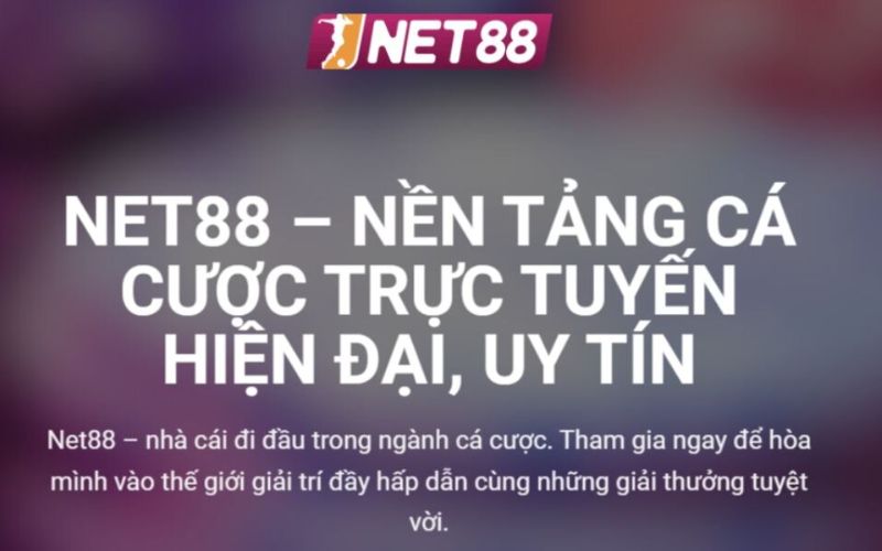 gioi thieu nha cai so 1 net88 Nhà cái Net88: Nhà cái casino trực tuyến xịn xò có 102