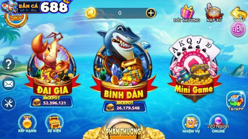 Game Thần tài bắn cá